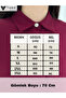 Thin Detail Shirt with Button - 8