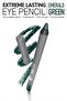 Long-Lasting Waterproof Non-Flocking Green Eye Liner - Extreme Emerald Green