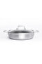 Steel Fusion Hybrid 26 cm Induction Base Stainless Steel Short Pot