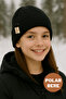 Thermal Polar Beanie Outdoor Winter Unisex Black - 3