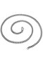 50 Cm. 4 Mm. Burgu Steel Men's Chain Necklace Dg34-4