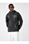 Printed Oversize Sweatshirt Raised