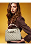 Beige Monogram Women's Shoulder Bag 05Po25Y10331-Mn - 2