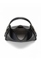Women's Black Leather Shoulder Bag – Handbag, Special Model Serra - 4