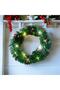 Led Green Pine Branch Garland, Christmas Decoration, with Pine Needles, Stylish and Vibrant Look - 6