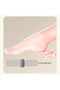 White 1 unit Cordless Foot Sander, Rechargeable, 2 types of sanding heads, different thicknesses - 3
