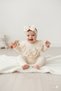 Cotton Bow Lace Detailed 3-Piece Baby Girl Set