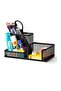 3 Compartment Metal Perforated Organizer (BLACK)