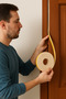 5Pcs Adhesive Door Tape Heat and Sound Insulation Sponge Cold and Dustproof - 4