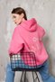 New Season Pink Oversize Ribbon Sweatshirt - 5