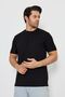 Men's Plain Basic Crew Neck 2 Thread Comfortable Fresh Textured Fabric T-Shirt Suitable for Daily Use - 6