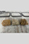 1 L Square Vacuum Dry Legume Coffee Storage Container Airtight Legume Pasta Food Dispensing Box - 8