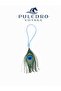 Voyage Real Peacock Feather Christmas Tree Ornament Natural Decorative Set Christmas Ornament 1 Piece