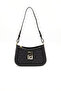 Black - Black Monogram Women's Crossbody Bag Sp1132