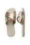 Aqua Metallic Women's Slippers 4148866 - 2