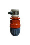 Clamp Adapter Faucet (3/4) and Fountain Hose Connection Fitting Orange-Gray