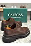 Genuine Leather Brown Handmade Oxford Casual Men's Shoes 1405-42 - 3