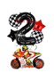 Motorcycle Racing Engine Concept 2 Year Old Balloon Set Motorcycle Birthday Balloon Set