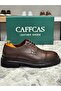 Genuine Leather Brown Handmade Oxford Casual Men's Shoes 1405-42 - 2