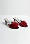 Giona 502 Women's Heeled Furry Bridal Dowry Slippers