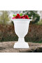 OneDcor Modern Decorative Plastic Plant Pots Vase Planter Pots For Garden Decor Big - 5