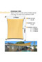 OneDcor Sun Shade Sail 4x6 m – 95% UV Block Waterproof Canopy (185GSM) with 41-Piece Kit - 2