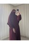 Ayrobin Souffle Dress Set, Women's Ferace Set, Hijab Dress Set, Aerobin Dress Souffle Set