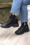 Kocamanlar 5428 memory rubber non-slip sole women's boots black - 3