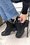 Kocamanlar 5428 memory rubber non-slip sole women's boots black - 2