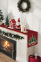 Christmas Concept Runner Christmas Decoration Tablecloth Christmas Merry Christmas Red Cloth - 3