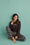14102-8 Women's Perfect Thermal Long Sleeve Pajama Set