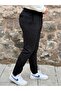 Men's Slim Fit Elastic Waist Drawstring Zippered L Stretch Fabric Ascoli Fabric Comfortable Jogger - 4