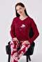 Paris Premium Women's Comfortable Fit Cotton Long Sleeve Pajama Set - 3