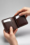 Real Leather Handmade Genuine Leather Card Holder Italian Stitching Premium Genuine Leather Card Holder