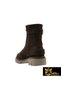 Women's Brown Genuine Suede Boots 505322241-1 - 6