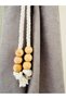 2 Pieces Bohemian Style Curtain Tieback – Matching Background Curtain Handmade Polished Decorative Curtain Tieback Ornament - 4