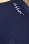 Women Plain Midi Dress, Navy - 5