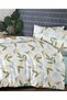 Flannel Flannel Winter Duvet Cover Set 100% Cotton Elicia Single Size - 6