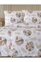 Flannel Flannel Winter Duvet Cover Set Double Size 100% Cotton Christmas Green - 5