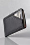 Real Leather Handmade Genuine Leather Card Holder Italian Stitching Premium Genuine Leather Compact Card Holder - 3