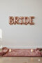 Bride Rose Gold Foil Balloon Set 36 - 40 cm