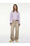 Long Sleeve Crew Neck Basic Knit Sweater with Stitching Detail