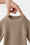 Baby Knitted Knitwear Bodysuit Long Sleeve Buttoned Unisex Knitbody - 2