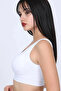 Bamboo Bustier Bra with Thick Straps and Removable Pads - 3