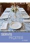 White Color Cotton Satin Serving Napkin Presentation Napkin American Serving 6-Piece Fabric Napkin – 45X45 cm - 2