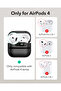 حافظة Pulse FlickLock مزودة بقفل MagSafe 700g لسماعات AirPods 4 موديل 2024 باللون الأسود - 2