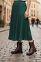 Women's Genuine Leather Long Boots |   Zippered & Lace-Up |   Non-Slip Sole Size 35-43 - 6