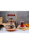 1.6 Liter Hand Embroidered Nostalgic Single Pewter Forged Copper Teapot, Teapot, Kettle