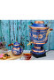 ساموفار نحاسي كهربائي مطرز سعة 6 لتر 220 فولت