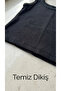 3-Piece Half Tank Top Crop Set – Black White Gray Melange, Corded Fabric - 6